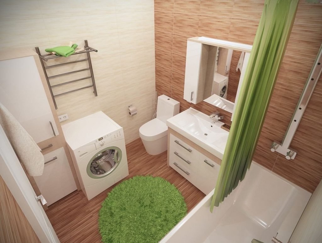 Ванная комната, совмещенная с туалетом 6 кв м, — варианты дизайна с фото