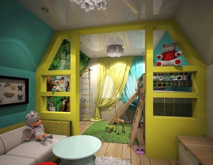 Дизайн детской комнаты для мальчиков и девочек. выбираем лучший