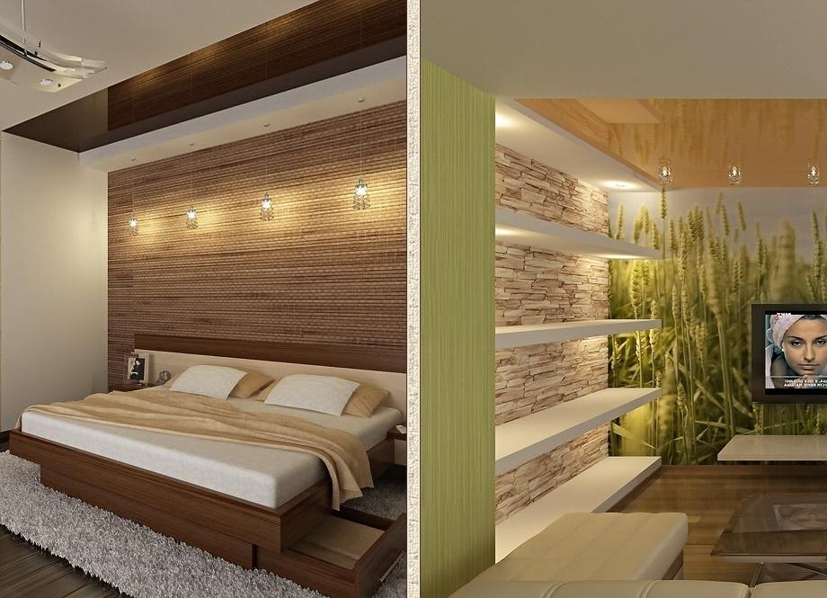 32 идеи для декорирования пространства над кроватью