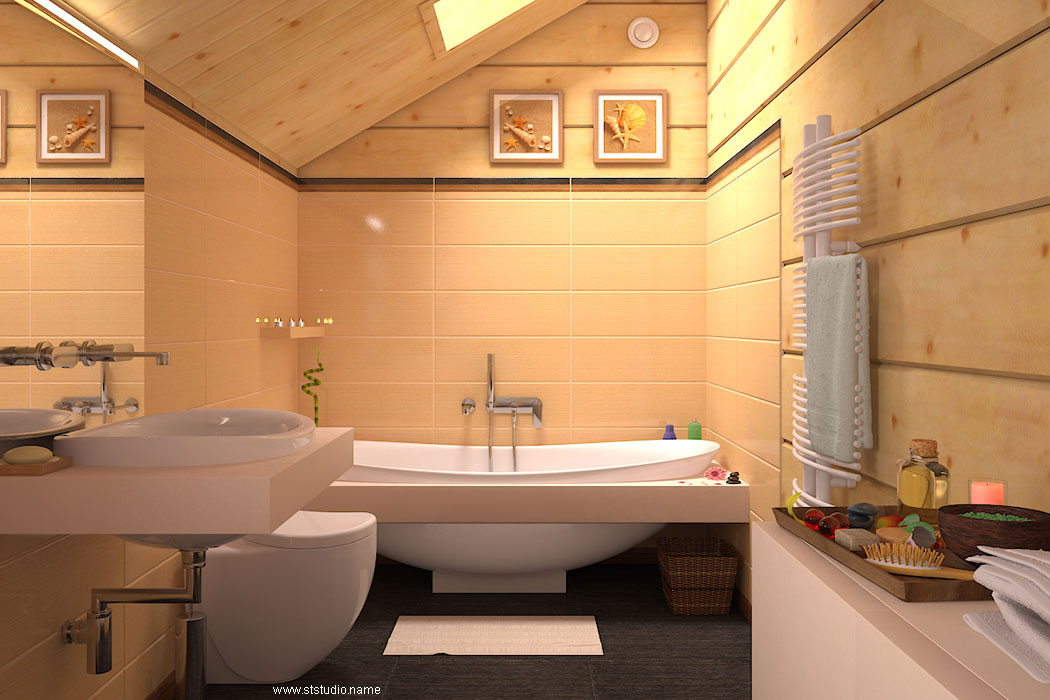 ???? ванная без плитки – 13 альтернативных вариантов отделки