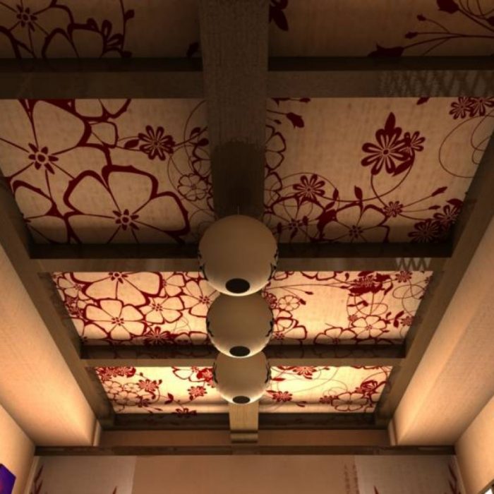 Красивые потолки 2021 с модным дизайном [+65 фото]