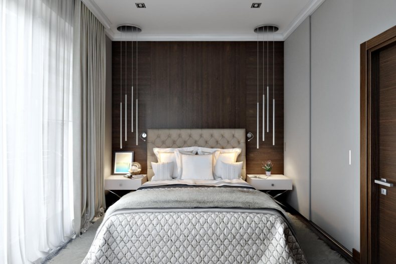 Спальня 9 кв. м. — советы по оформлению и реальные фото применения стильного дизайна