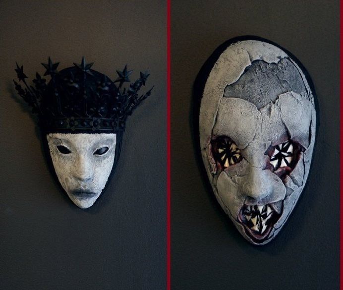 Жуткие маски для мрачного хэллоуина