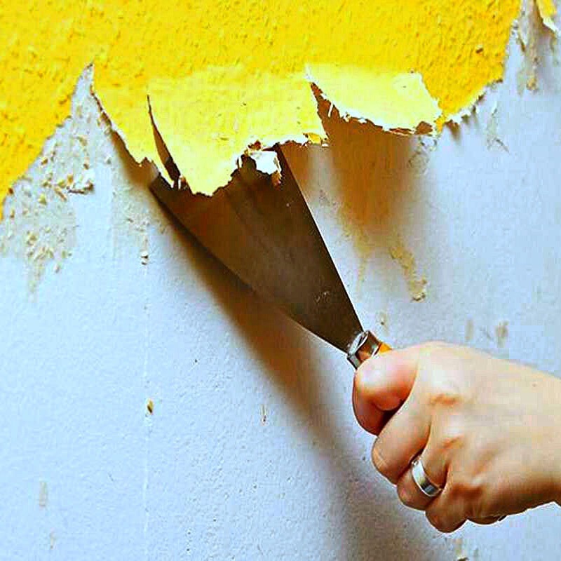 Как убрать водоэмульсионную краску со стен: 4 лучших способа