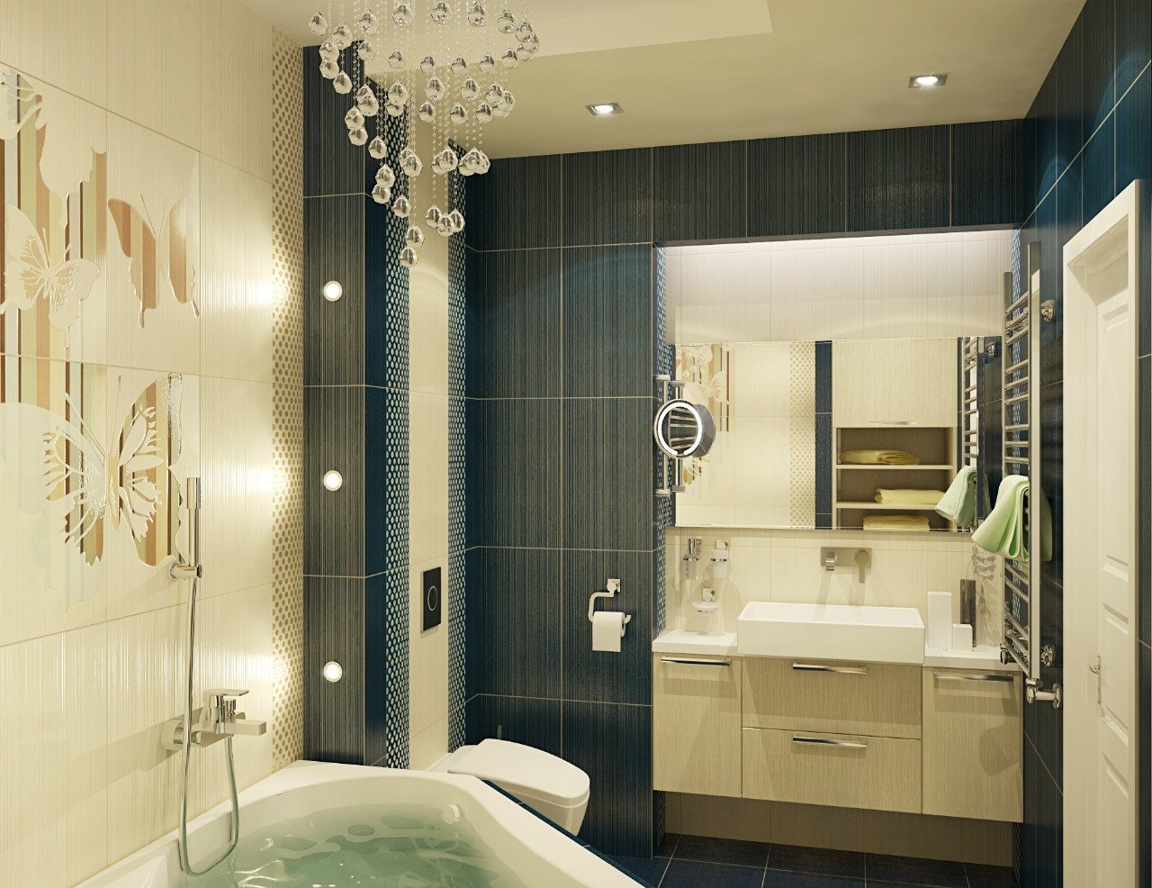 Ванная комната в панельном доме дизайн фото – ванная комната в панельном доме (44 фото): ремонт — строительная компания акфен
