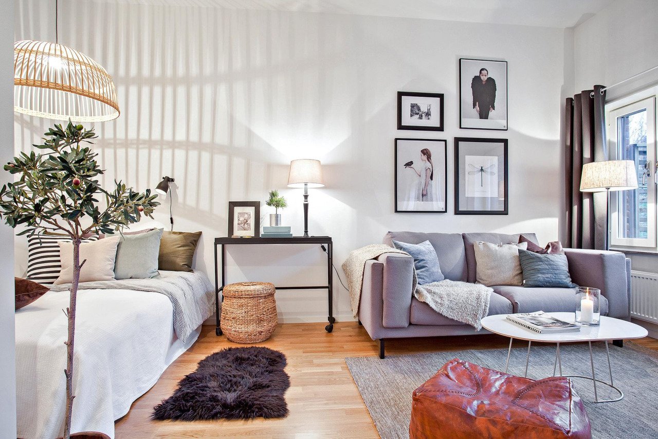 уютный интерьер квартиры в современном стиле реальные фотографии