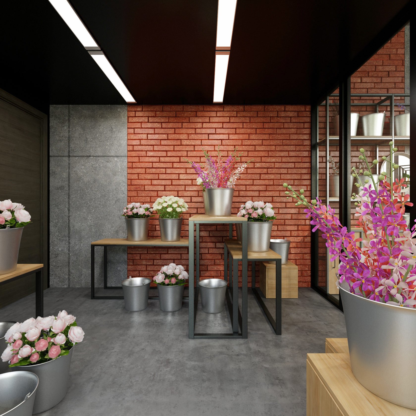 Дизайн цветочного магазина