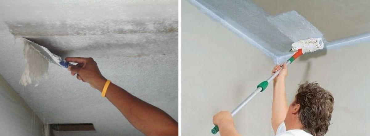Как правильно клеить потолочную плитку - подготовка поверхности: выбор плитки и клея - блог о строительстве