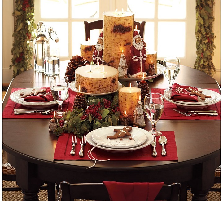 Праздничная сервировка стола на новый 2020 год + фото новогоднего декора