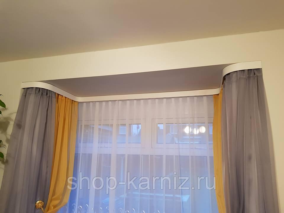 Виды потолочных карнизов для штор: какие бывают и как выбрать