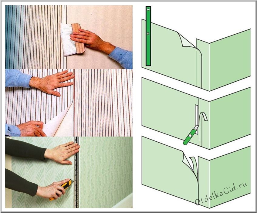 Как клеить метровые флизелиновые обои встык